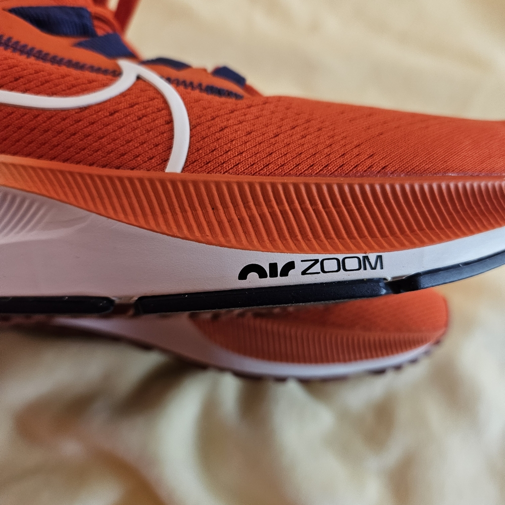NEW! Nike Pegasus CLEMSON Orange and Purple Sneakers 8.5 M 10 W - Picture 7 of 10